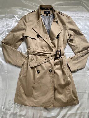 Classic Trench Coat (READ DESCRIP)